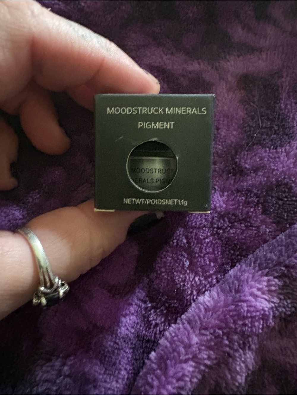 Moodstruck Minerals Pigment - silver platinum